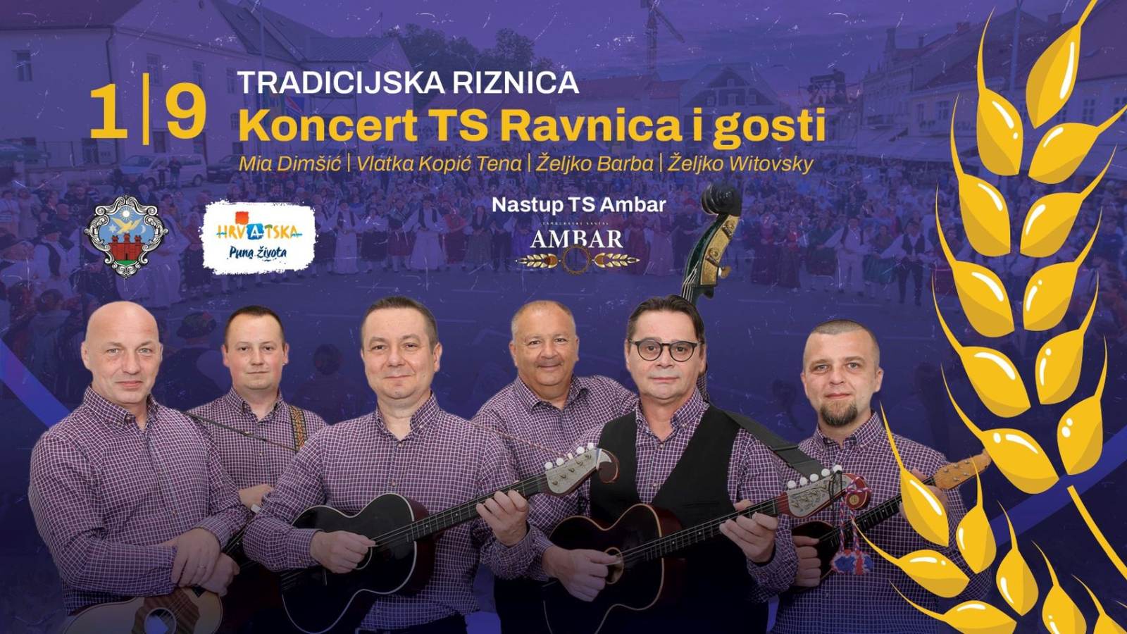 Zlatne žice Slavonije - Najveći festival tamburaške glazbe u Hrvatskoj - TS Ravnica - koncert Naših prvih 30 godina