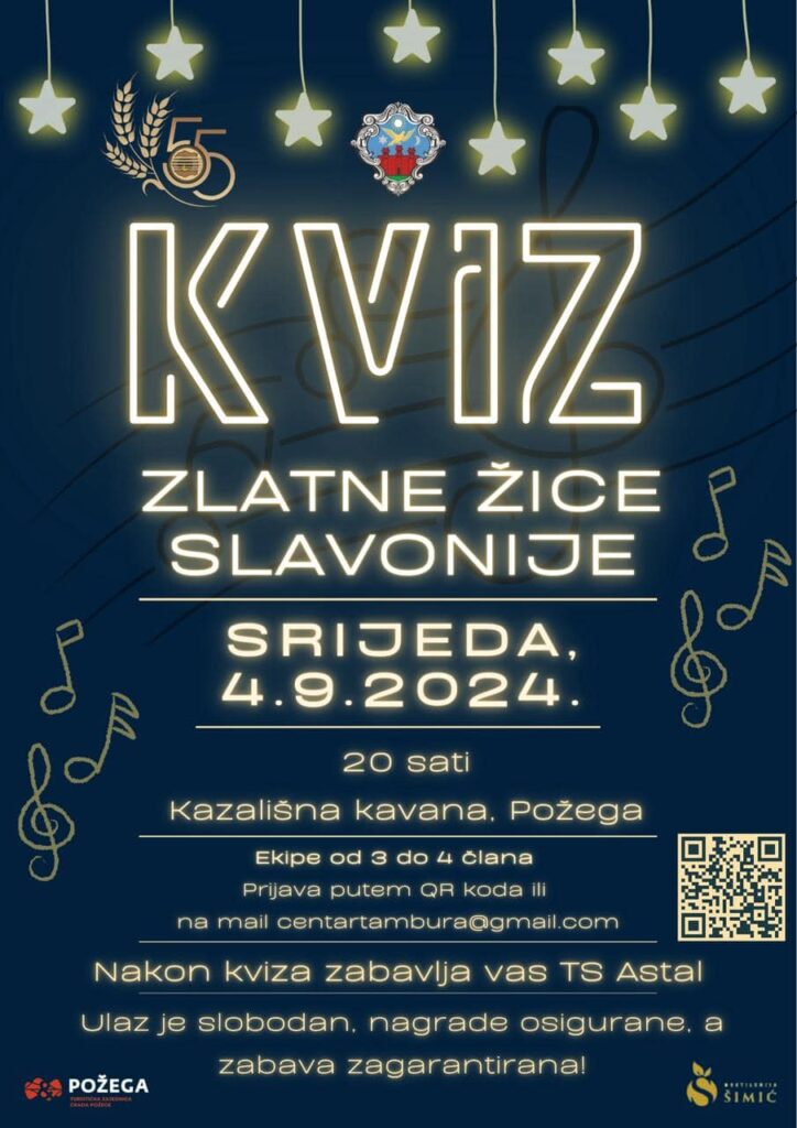 Zlatne žice Slavonije - Najveći festival tamburaške glazbe u Hrvatskoj - Kviz Zlatne žice Slavonije: Koliko dobro poznaješ festival?