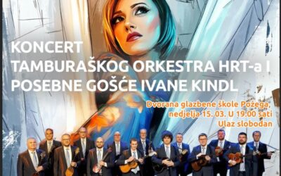 Koncert Tamburaškog orkestra HRT-a uz gošću Ivanu Kindl